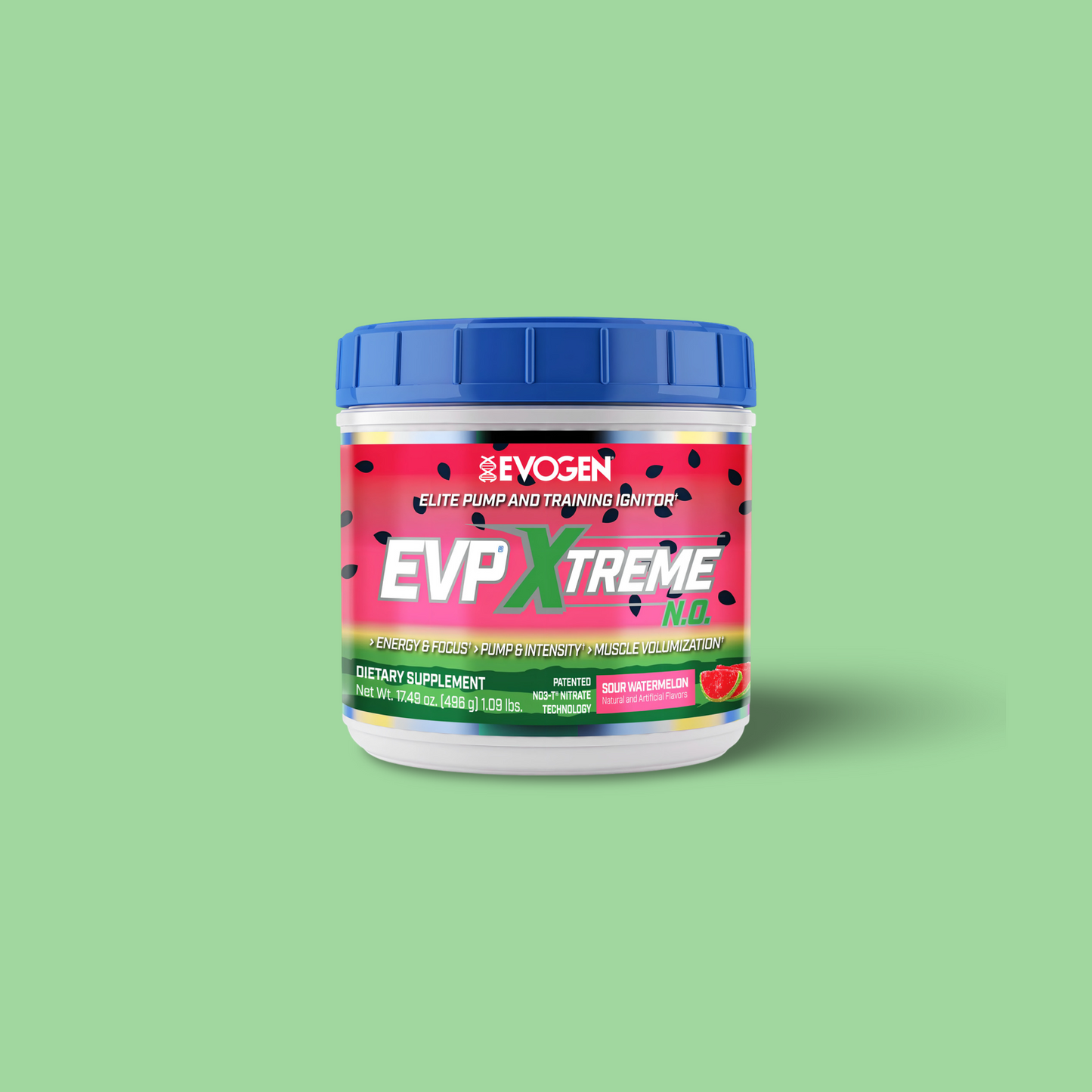 Evogen Evp Xtreme 40 Servicios Sabor Sour Watermelon
